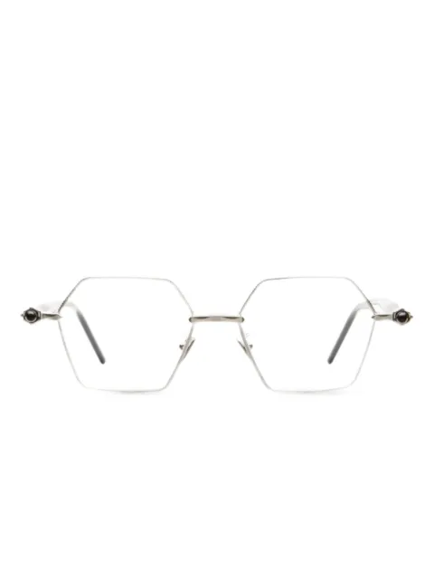 Kuboraum P70 geometric-frame glasses