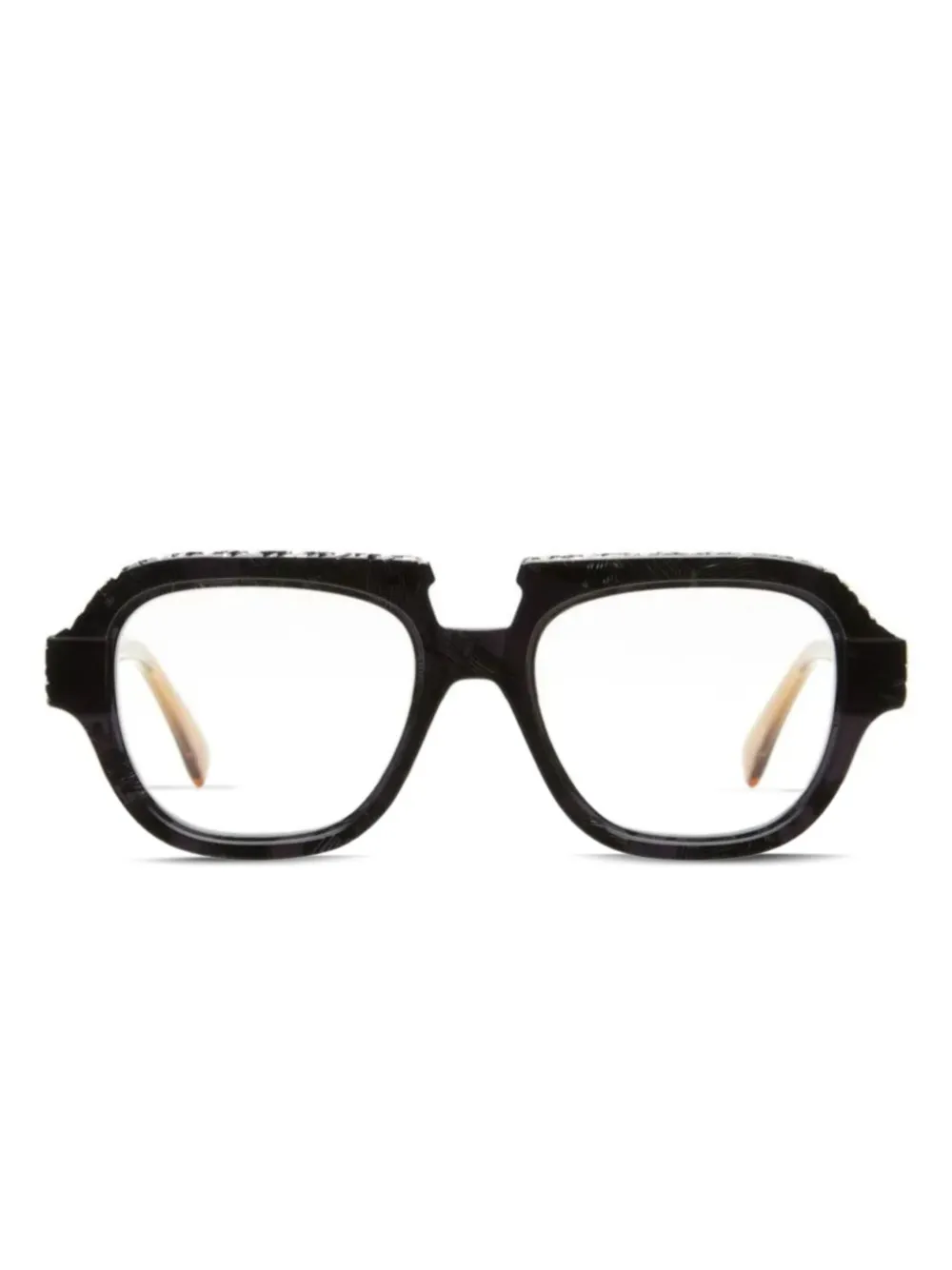 Kuboraum S5 square-frame glasses | Black | Image 1