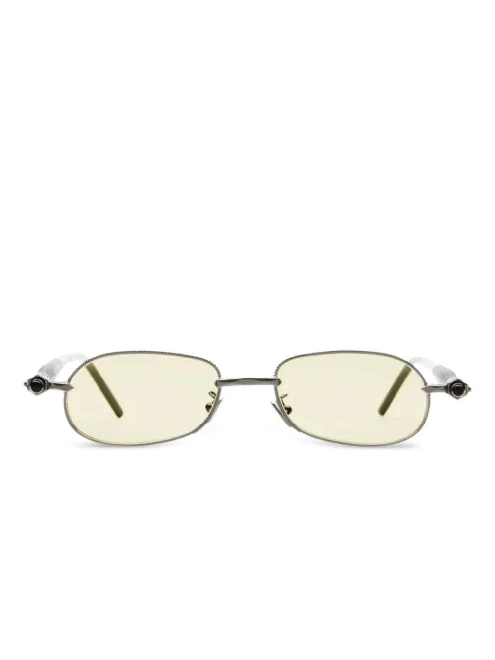 Kuboraum lentes de sol con armazón ovalada | plateado | Image 1
