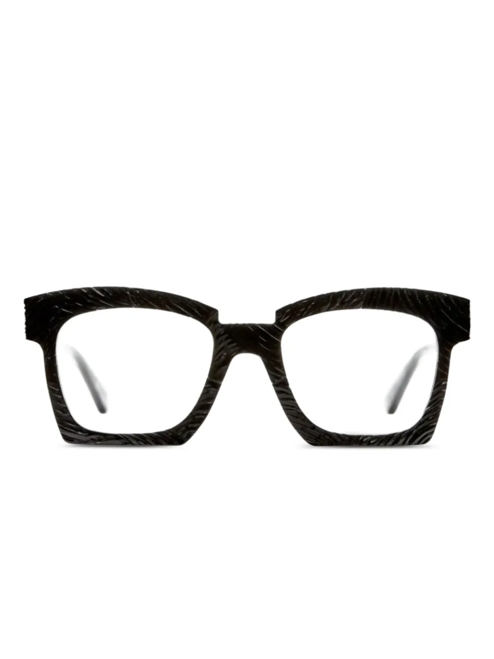 Kuboraum K5 Brille mit eckigem Gestell | Silber | Image 1