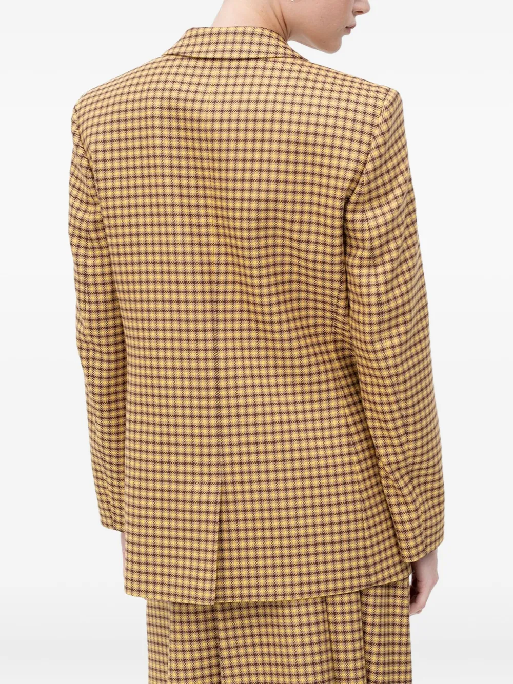 HUGO checked single-breasted blazer | Blazers | Image 2