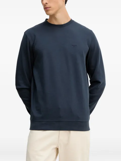 Barbour logo-embroidered sweatshirt