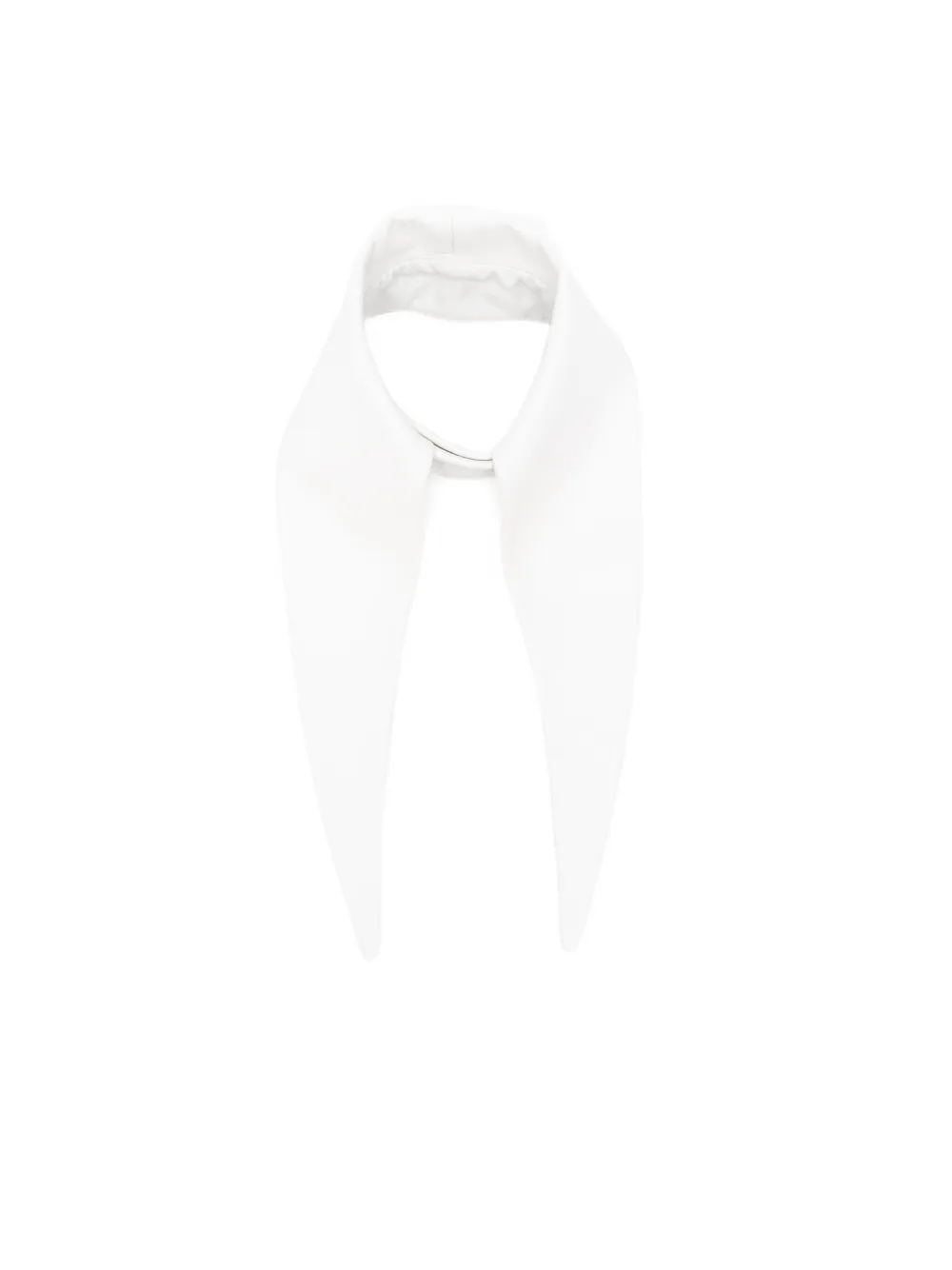 Mitiliane Couture Leather Tie In White