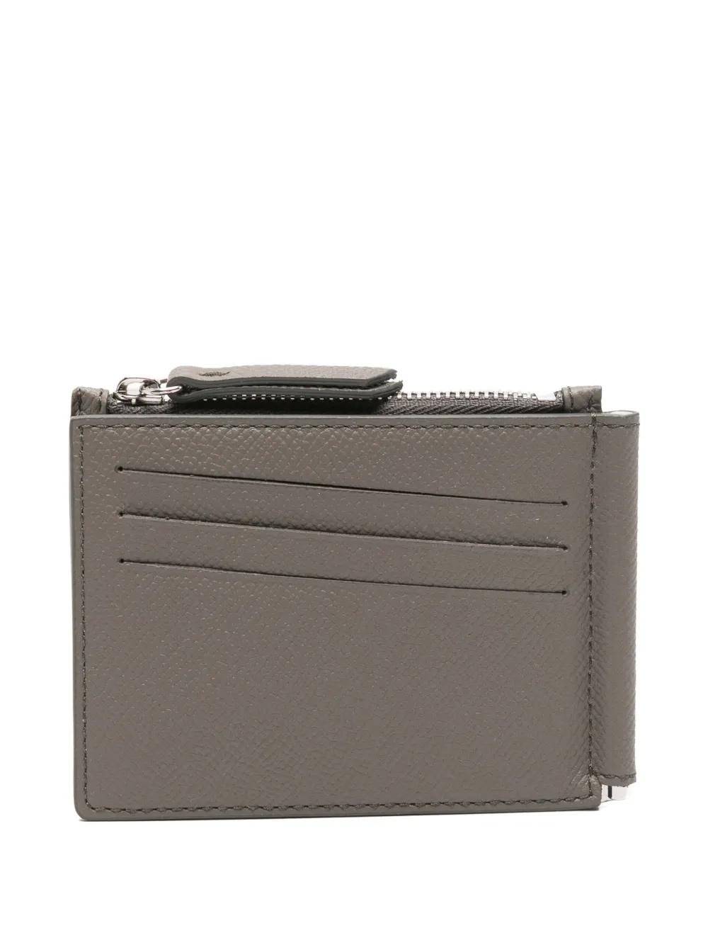 Maison Margiela portemonnee van leer Grijs