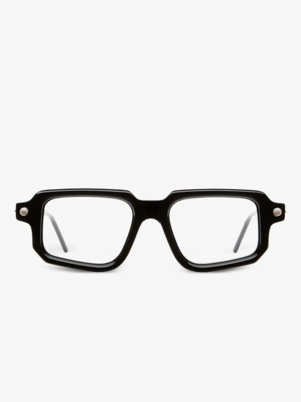 Kuboraum P23 square-frame glasses | Black | Image 1