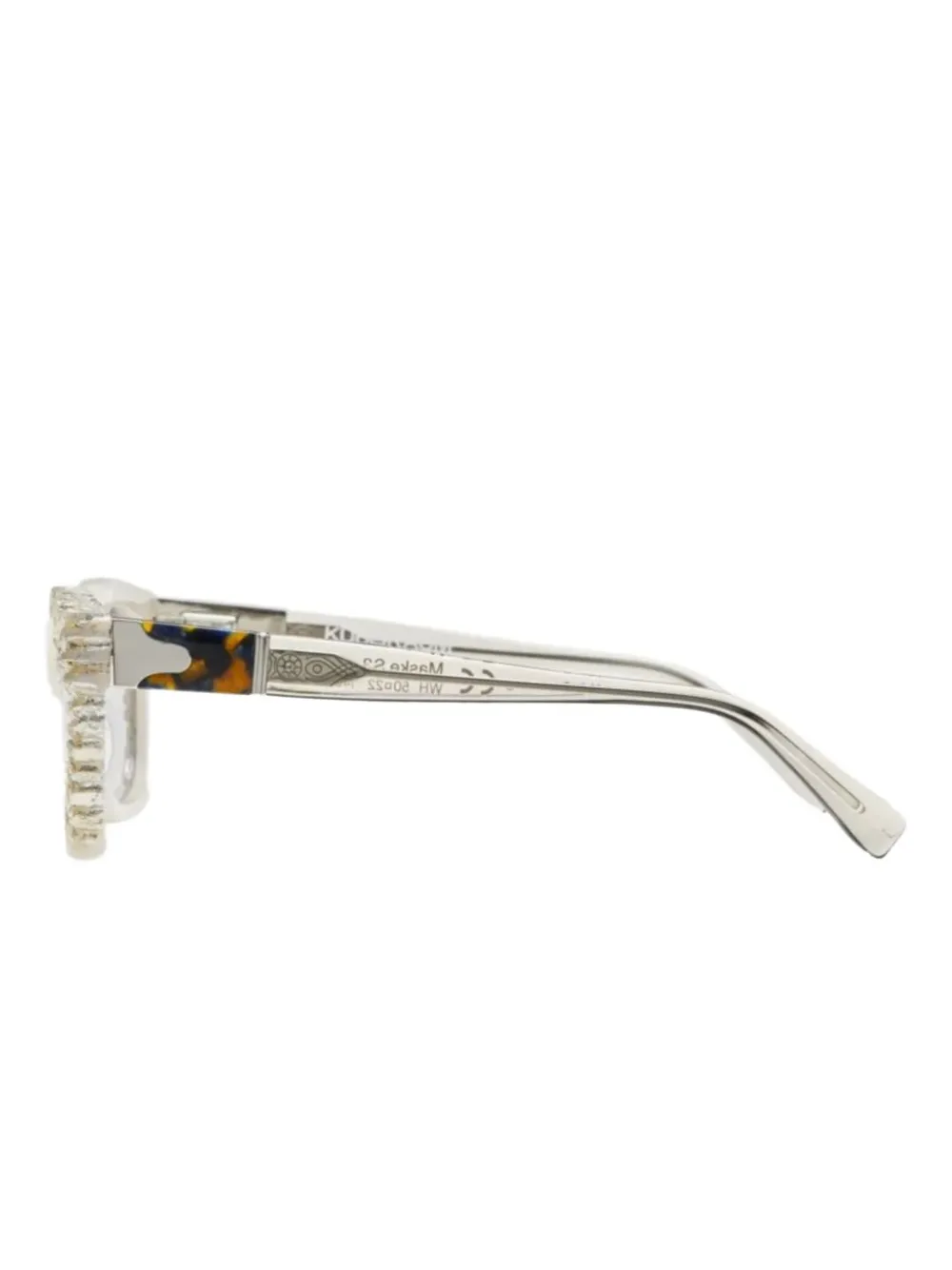 Kuboraum square-frame glasses | Image 2