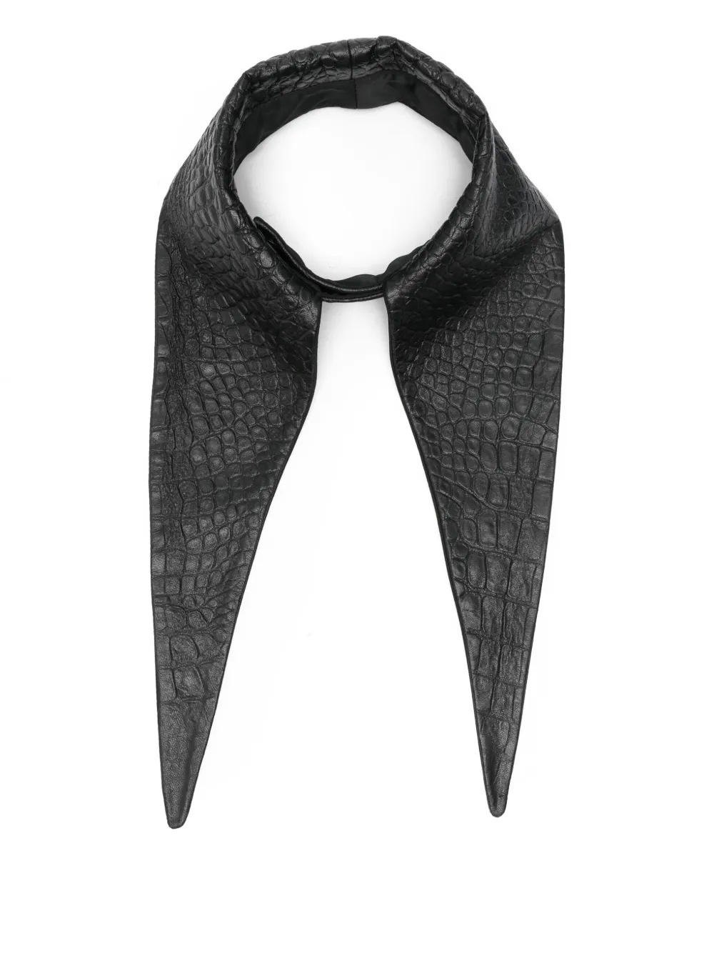 MITILIANE COUTURE corbata con puntera en punta | negro | Image 1