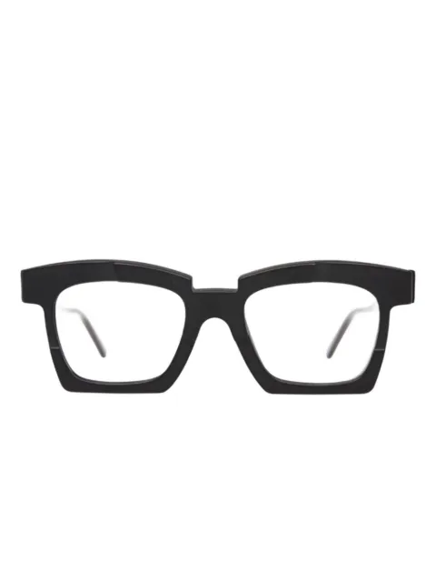 Kuboraum K5 geometric-frame glasses
