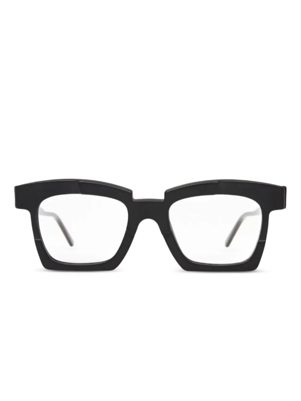Kuboraum K5 geometric-frame glasses | Black | Image 1