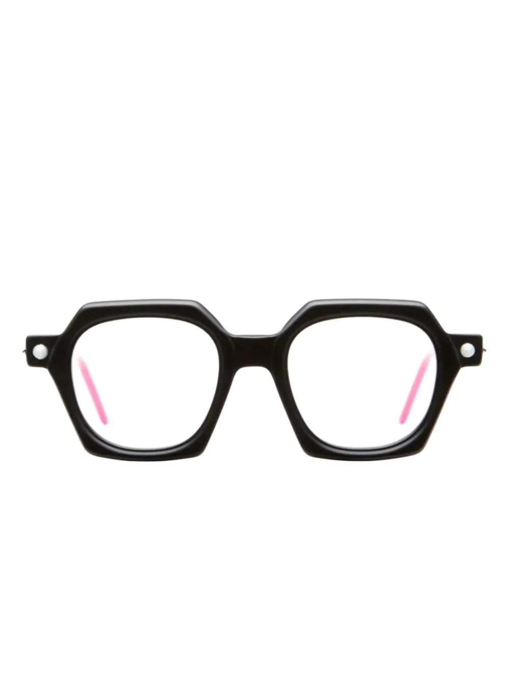 Kuboraum geometric-frame glasses | Black | Image 1