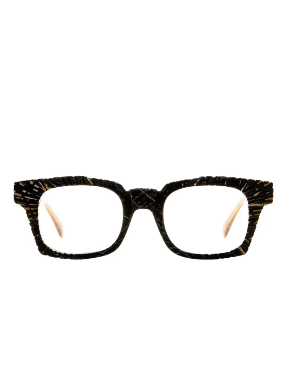 Kuboraum S3 geometric-frame glasses | Black | Image 1