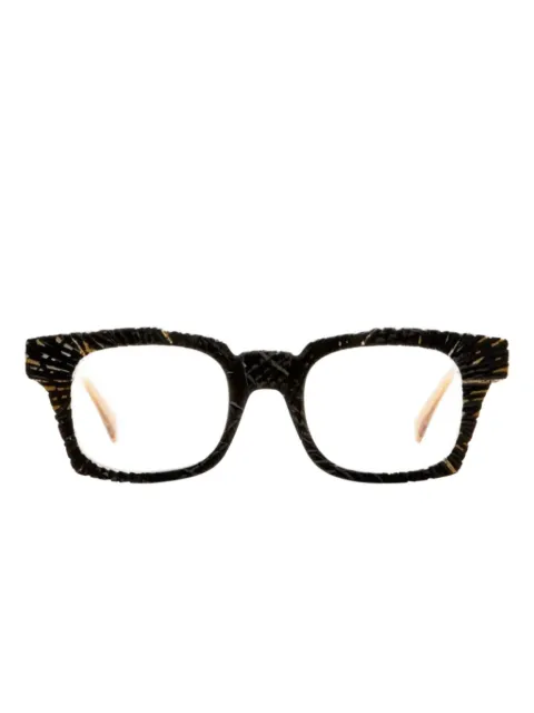 Kuboraum S3 geometric-frame glasses