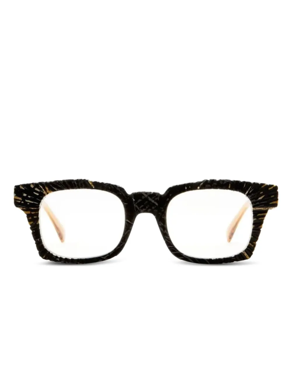 Kuboraum lunettes de vue S3 à monture géométrique | noir | Image 1