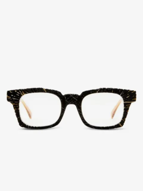 Kuboraum S3 geometric-frame glasses