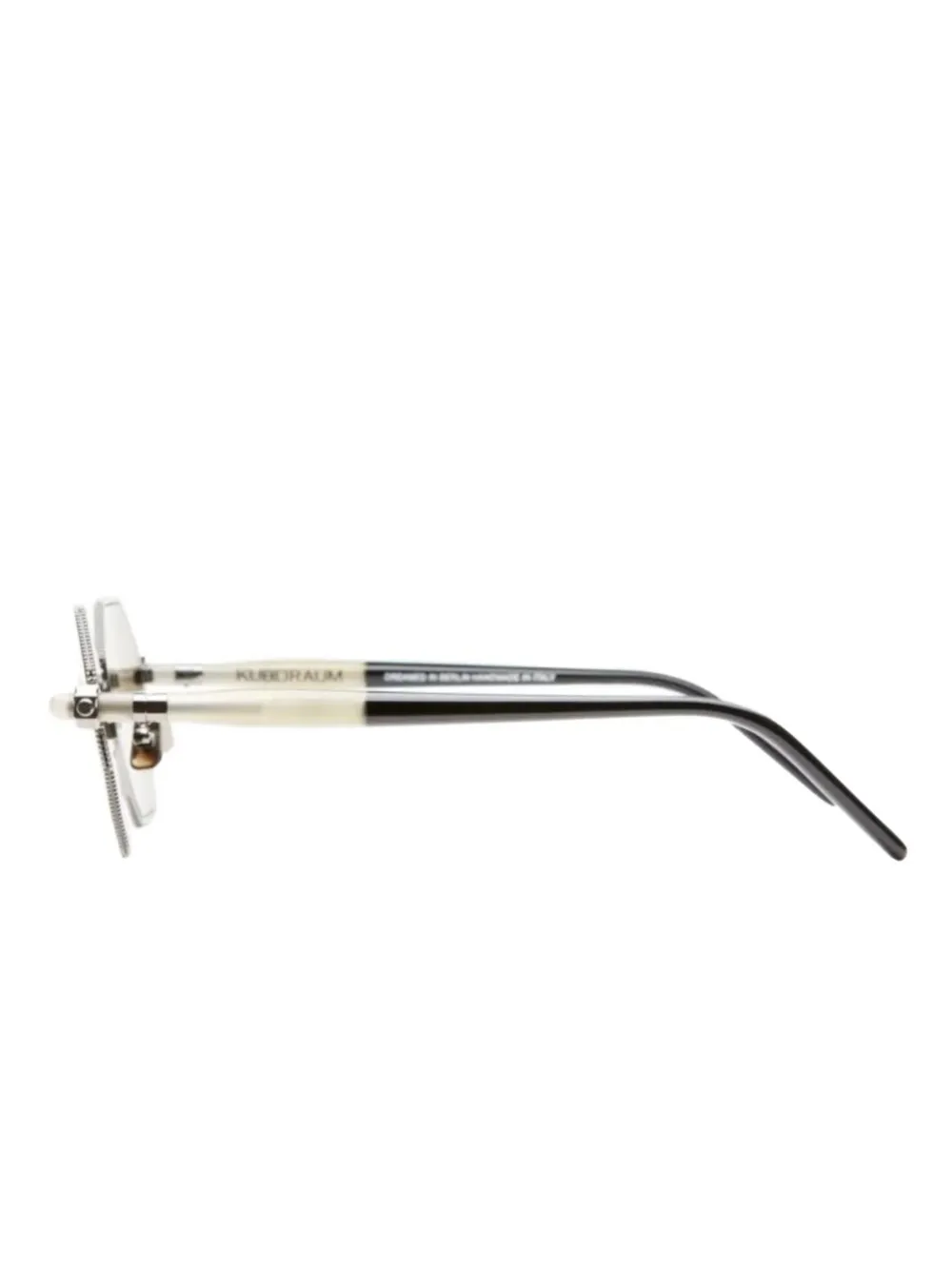 Kuboraum P74 geometric sunglasses - Zilver
