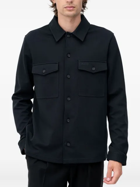 HUGO pocket long-sleeved shirt
