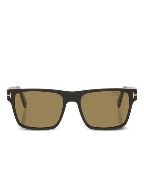 TOM FORD Eyewear Calder metal-detail square-frame sunglasses