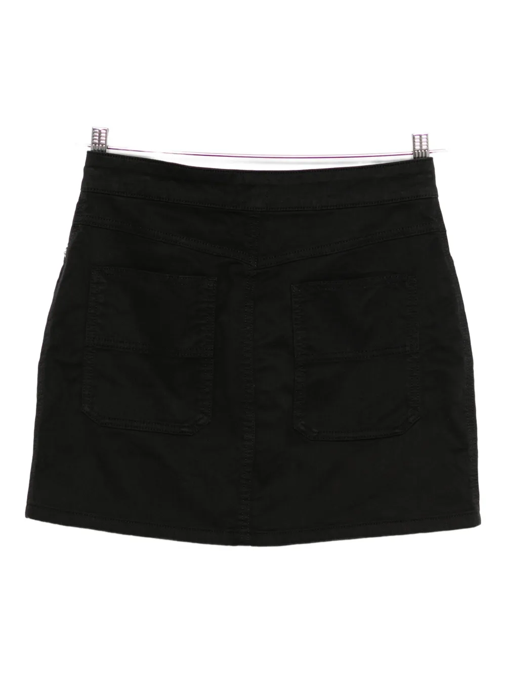 HUGO zip-fastening mini skirt - Zwart