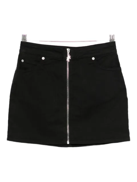 HUGO zip-fastening mini skirt