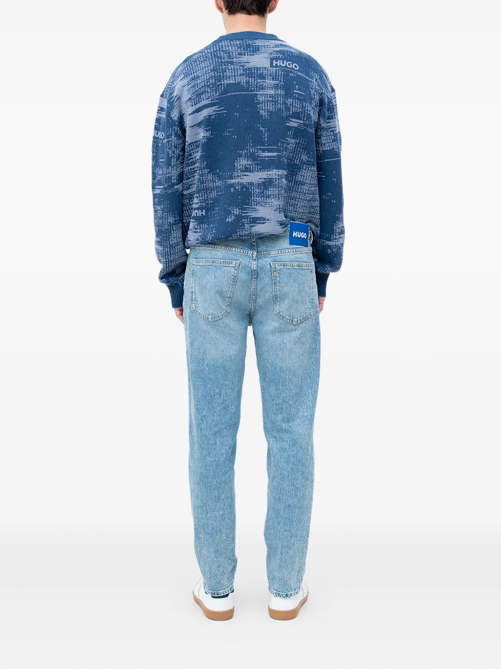 HUGO whiskering-effect jeans | Regular & Straight-Leg Jeans | Image 2