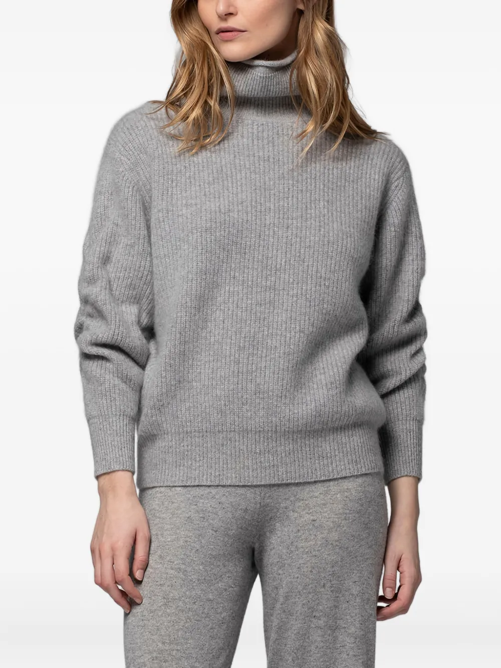 Max Et Moi Paloma Sweater In Gray