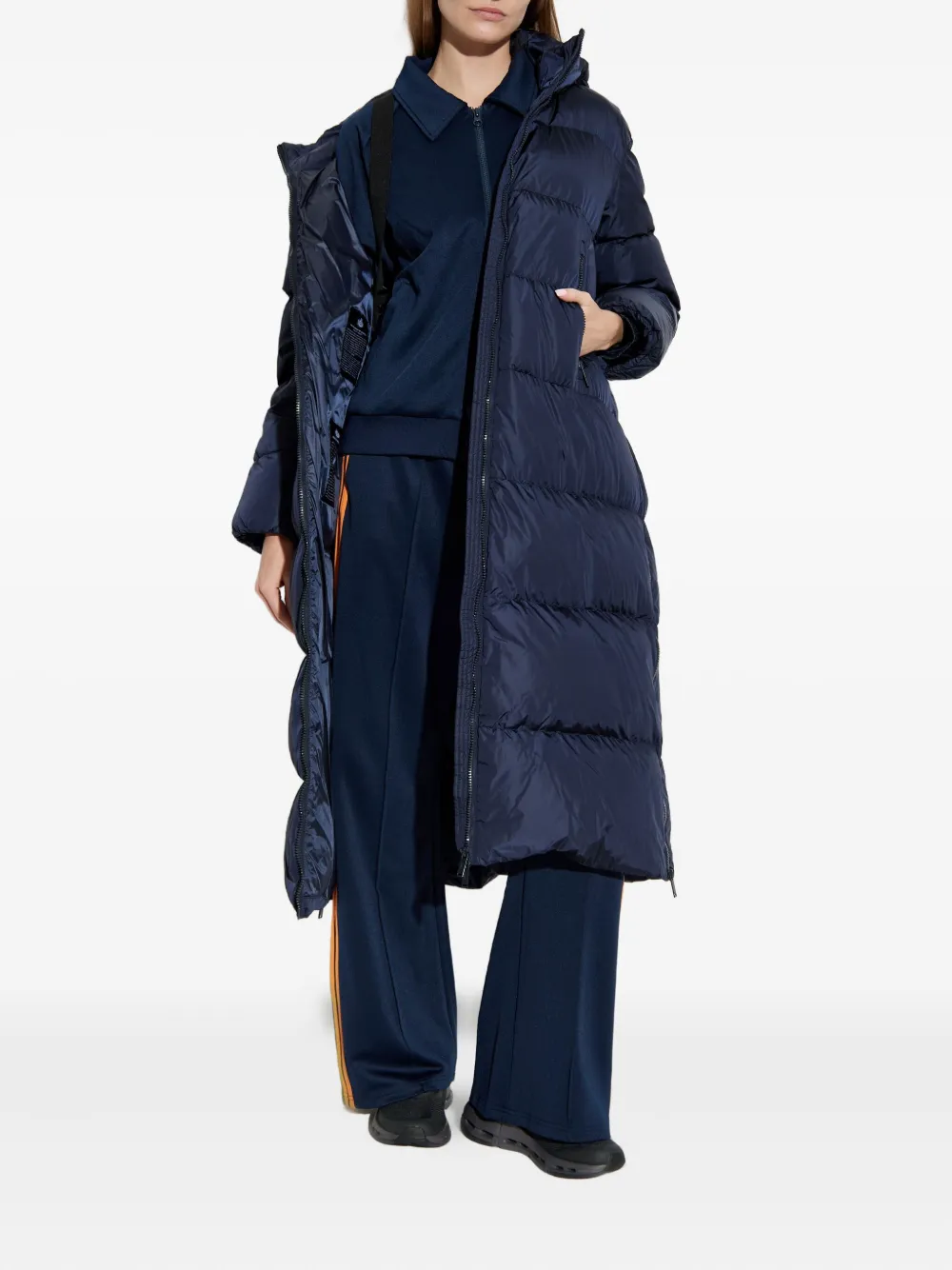 Add Zip-fastening Ped Coat In Blue