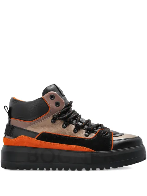 BOGNER lace-up high-top platform sneakers