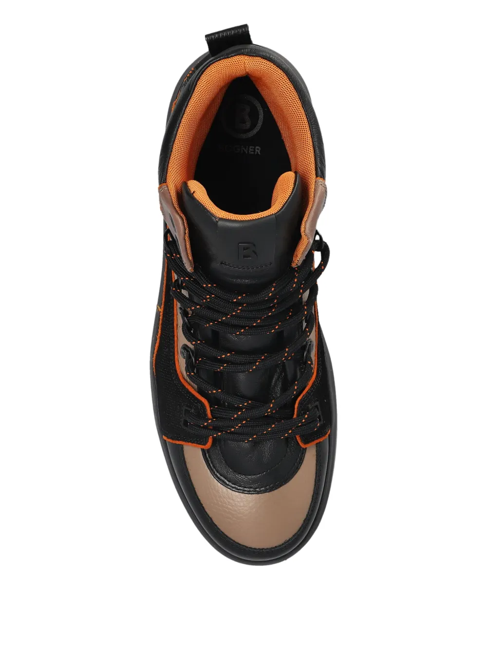  Bogner Lace-up High-top Platform Sneakers - Black 