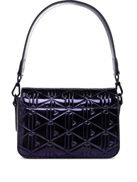 Lacoste geometric-pattern shoulder bag