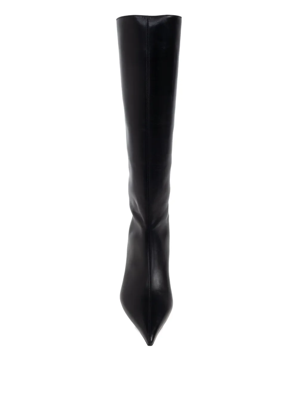 Paris Texas 65mm Pointed-toe Sculpted-heel Boots In Black