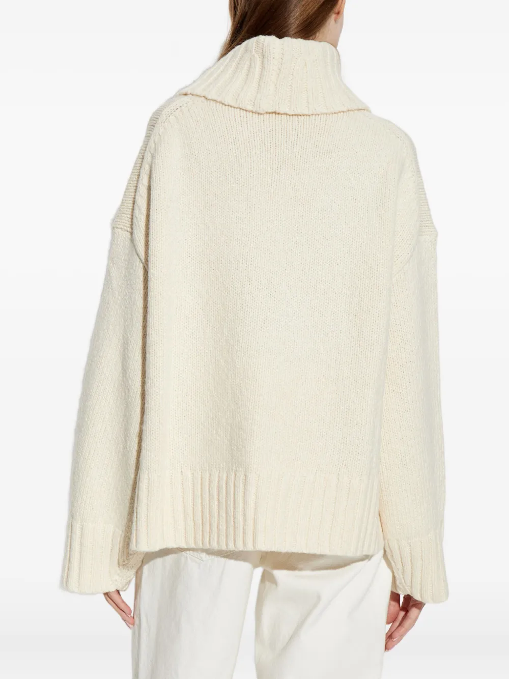 Cult Gaia Belana Sweater In Neutral