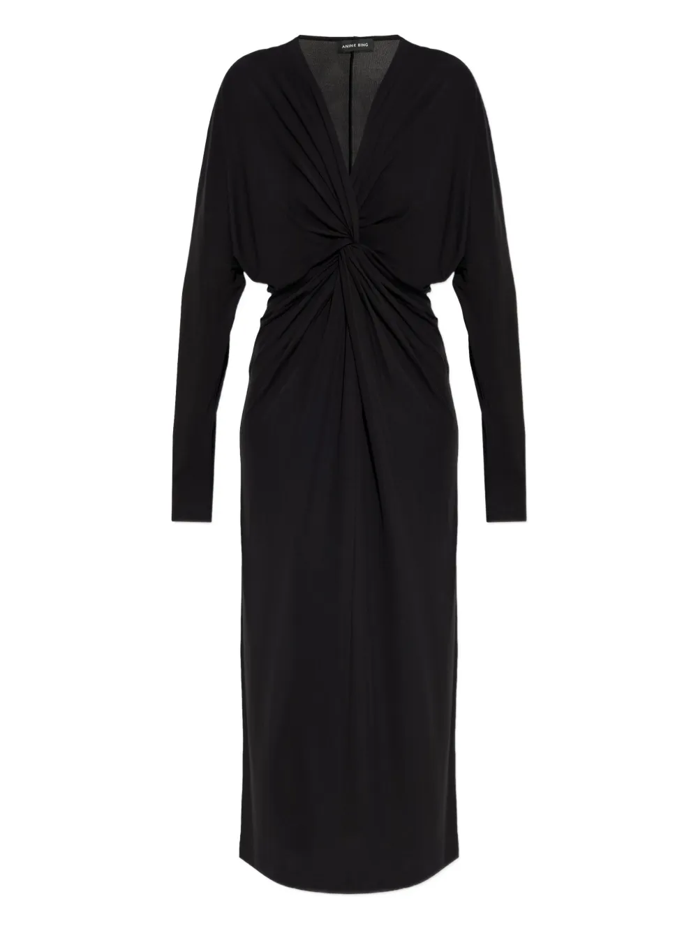 ANINE BING vestido midi Mathilde | negro | Image 1