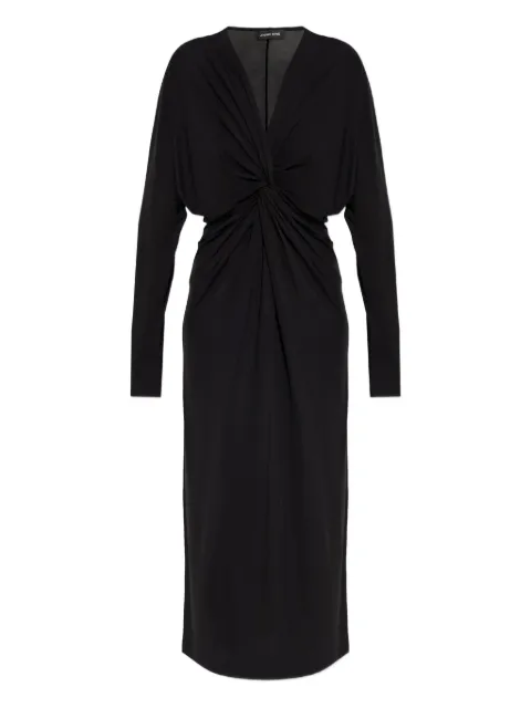 ANINE BING Mathilde long-sleeve midi dress