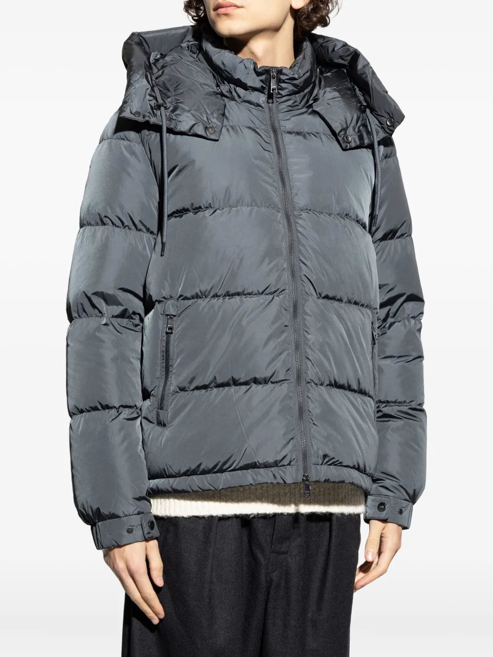 Add Gewatteerd jack Grijs