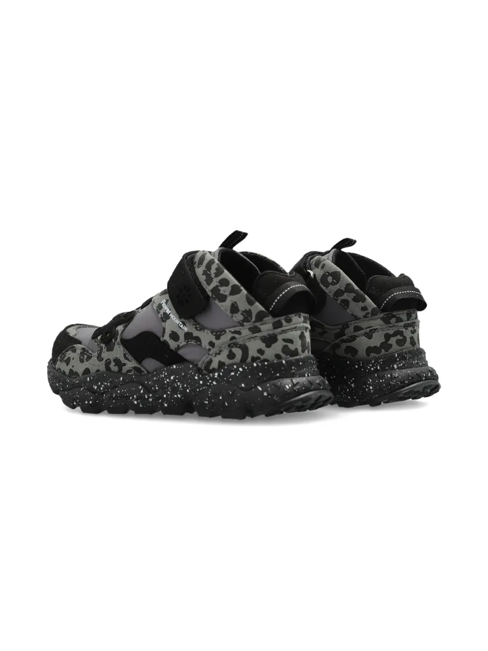 FLOWER MOUNTAIN KIDS Sneakers met klittenband Grijs