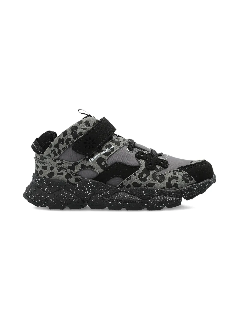 FLOWER MOUNTAIN KIDS Sneakers met klittenband Grijs