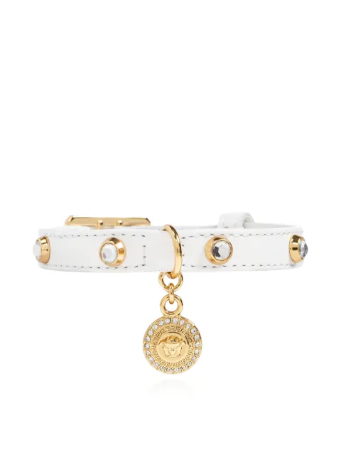 Versace cuello Medusa de piel