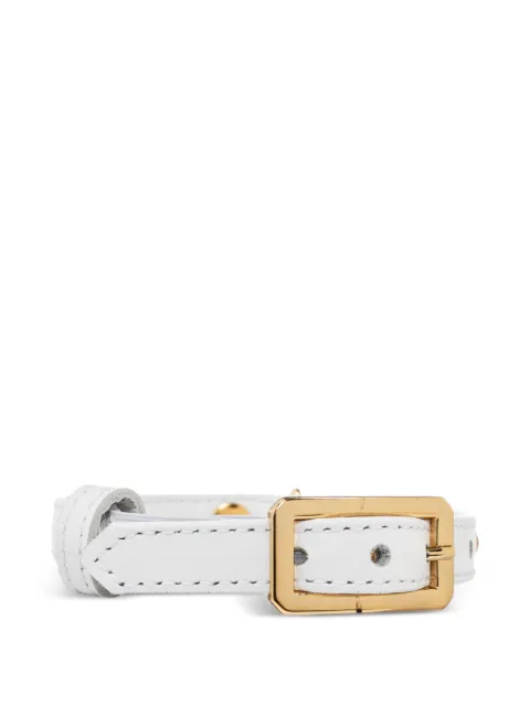 Versace Medusa studded leather collar