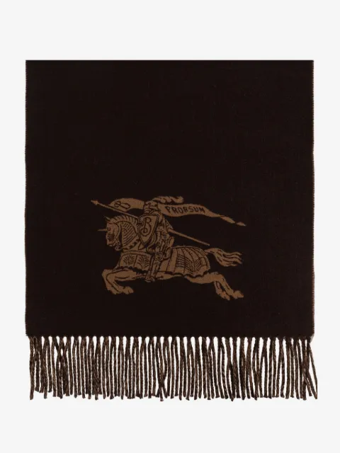 Burberry reversible EKD cashmere scarf
