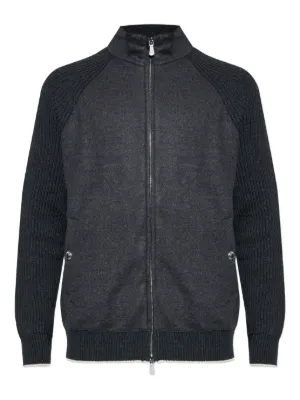 Jil Sander ウールボンバージャケット | グレー | FARFETCH JP