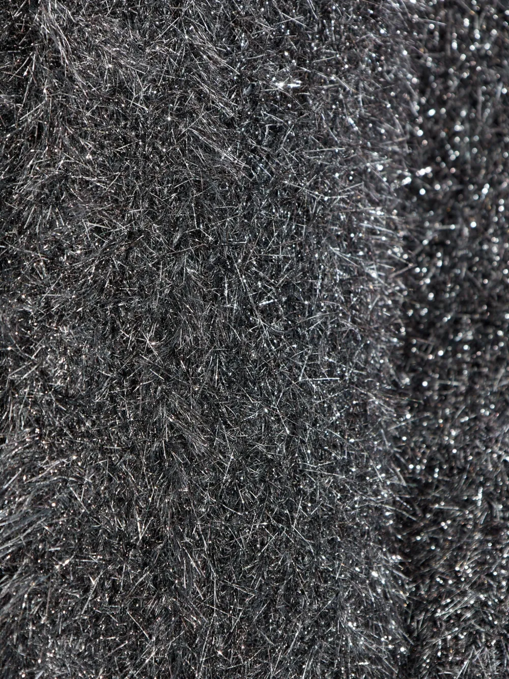 Lacoste Lurex vest met V-hals Grijs