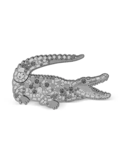 Lacoste Runway crocodile brooch