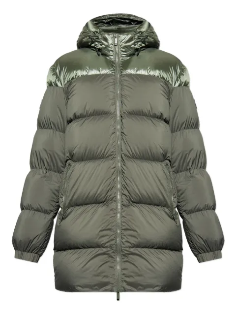 Add hooded padded jacket