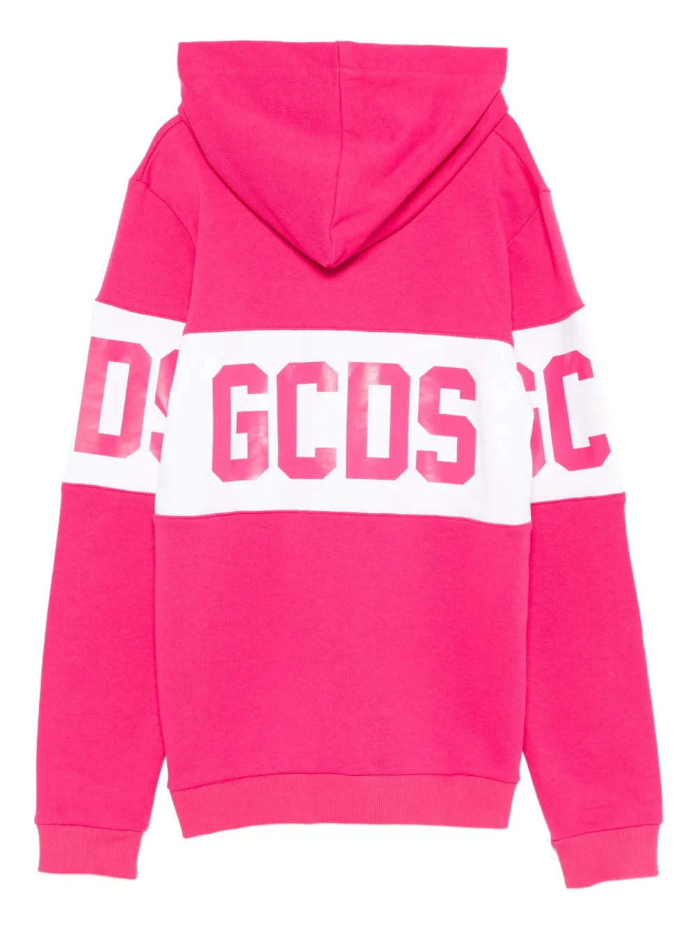 Gcds Kids Hoodie met logoprint Roze