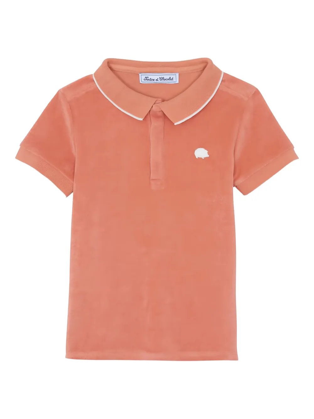 Tartine Et Chocolat playera tipo polo con cuello | naranja | Image 1