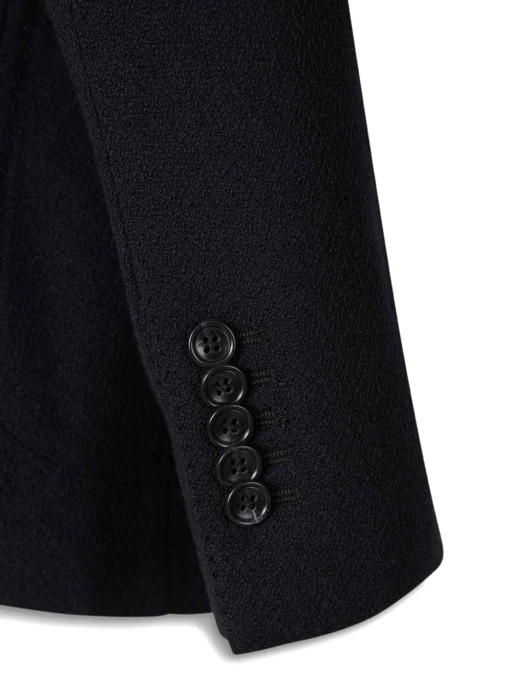 Tagliatore Button Classic Cut Blazer In Black