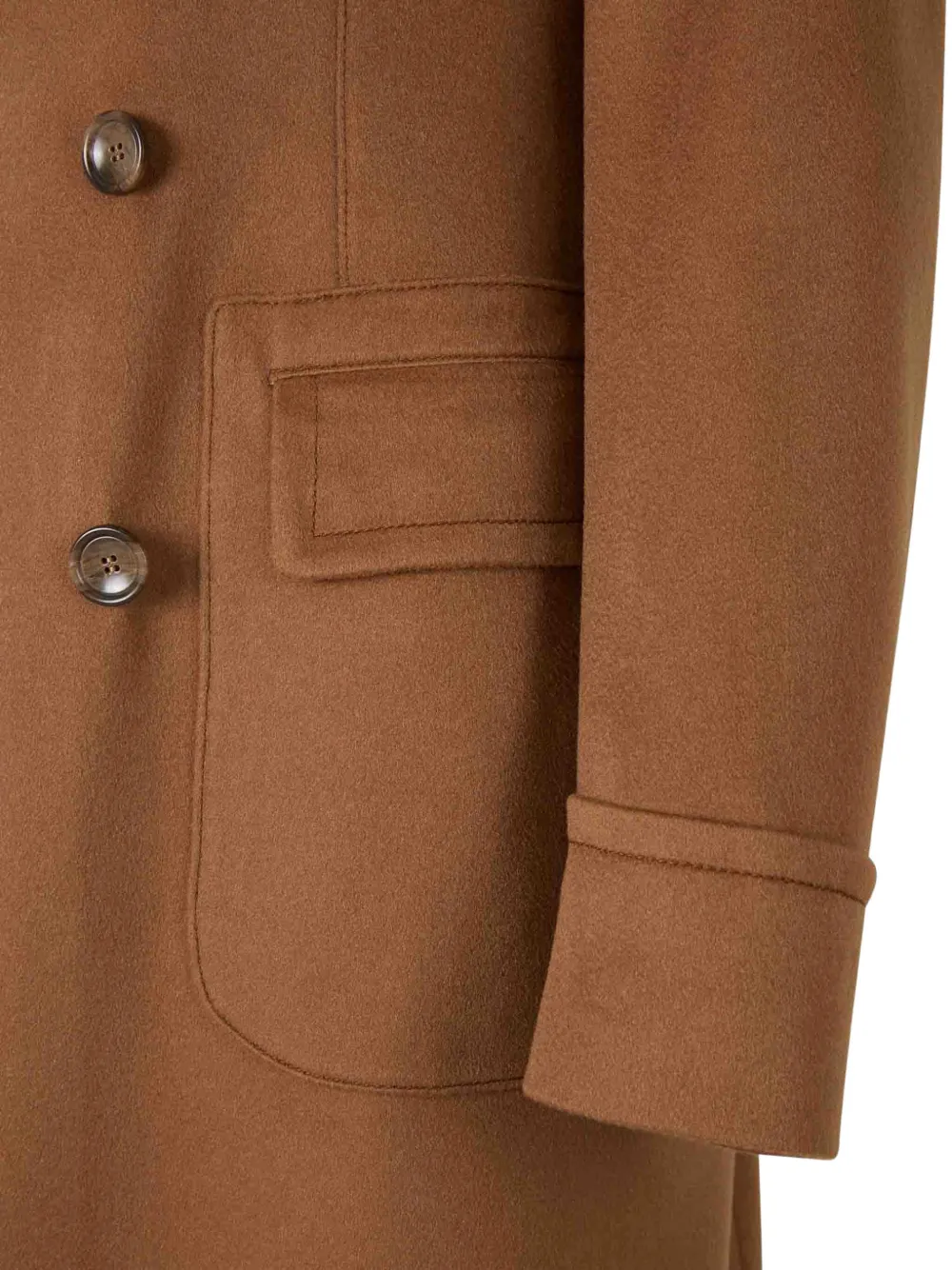 Tagliatore Jas met dubbele rij knopen Bruin