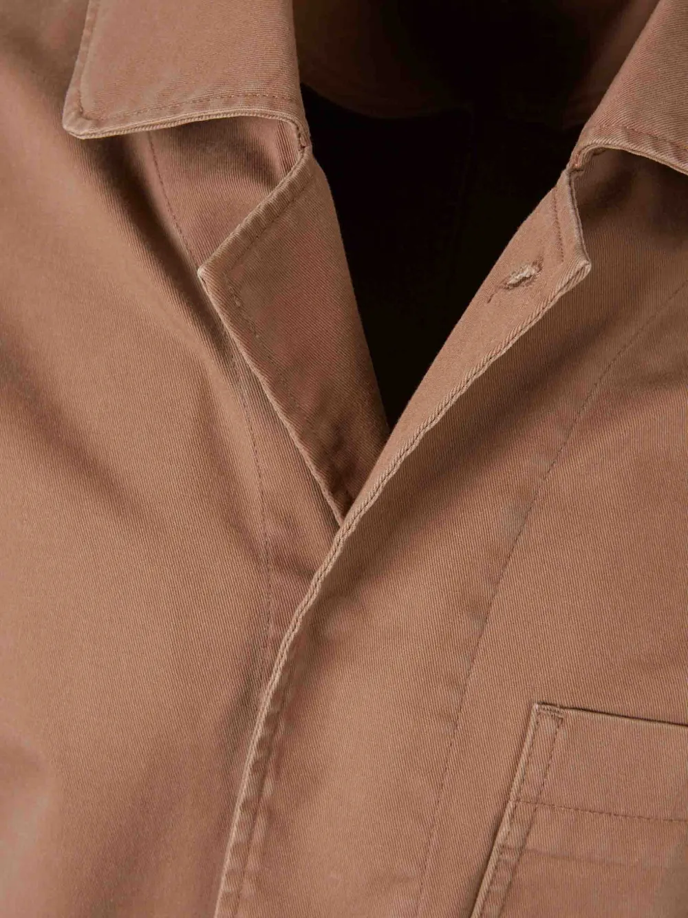 Nine In The Morning Classic-collar Shirt Jacket In Brown
