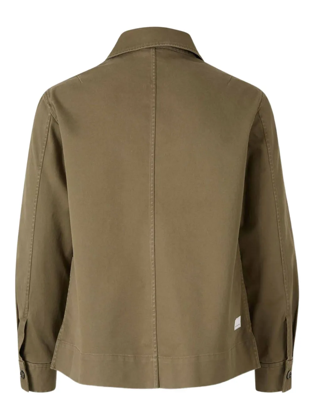 Nine In The Morning Classic-collar Shirt Jacket In Brown