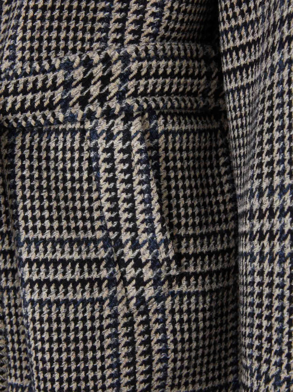 Tagliatore Notched-collar Wool Coat In Gray